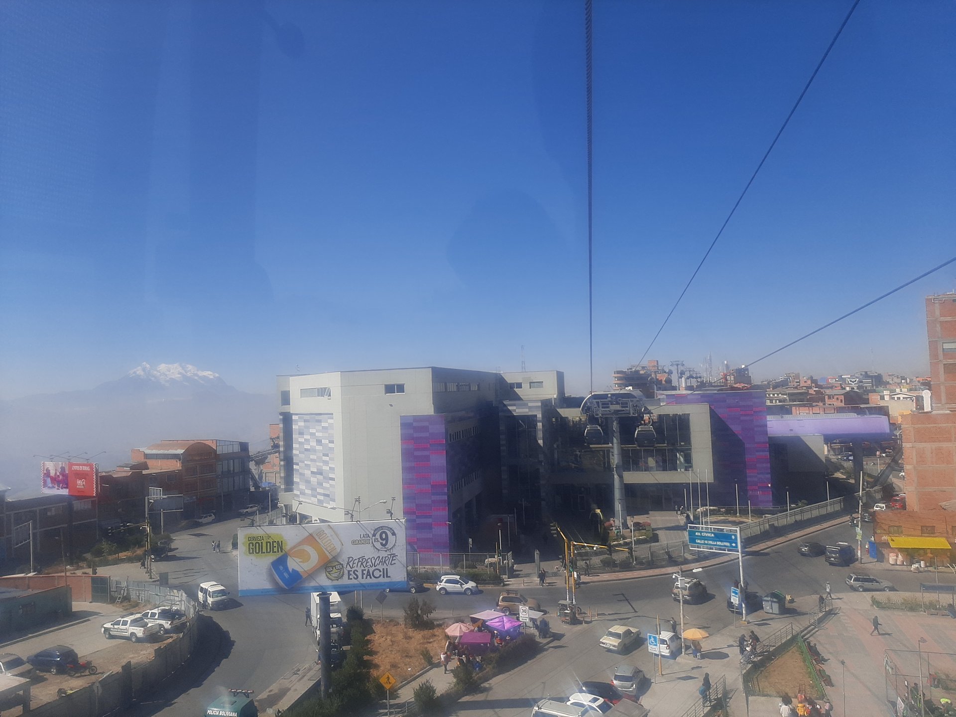 Purple Line of Mi Teleférico — 6 de Marzo ↔ San José