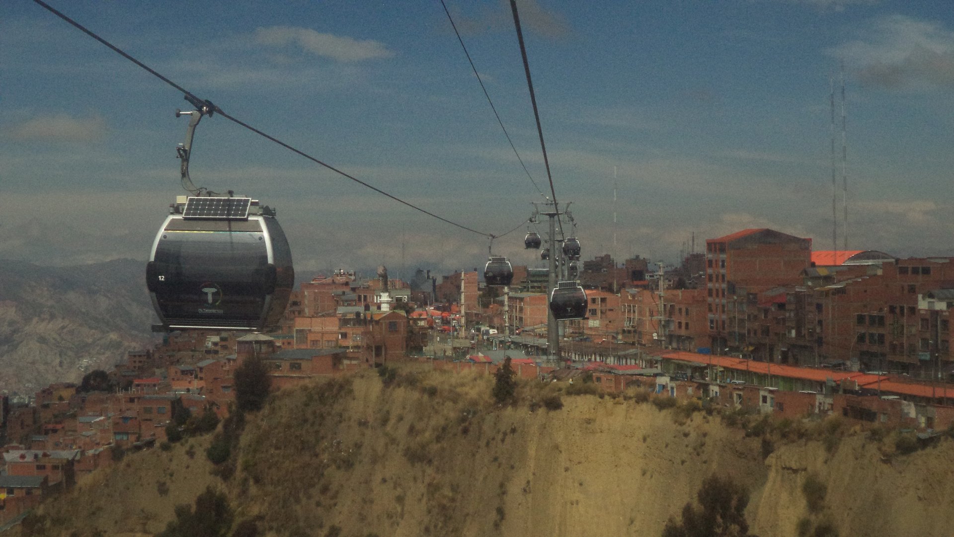Silver Line of Mi Teleférico — 16 de Julio ↔ Mirador